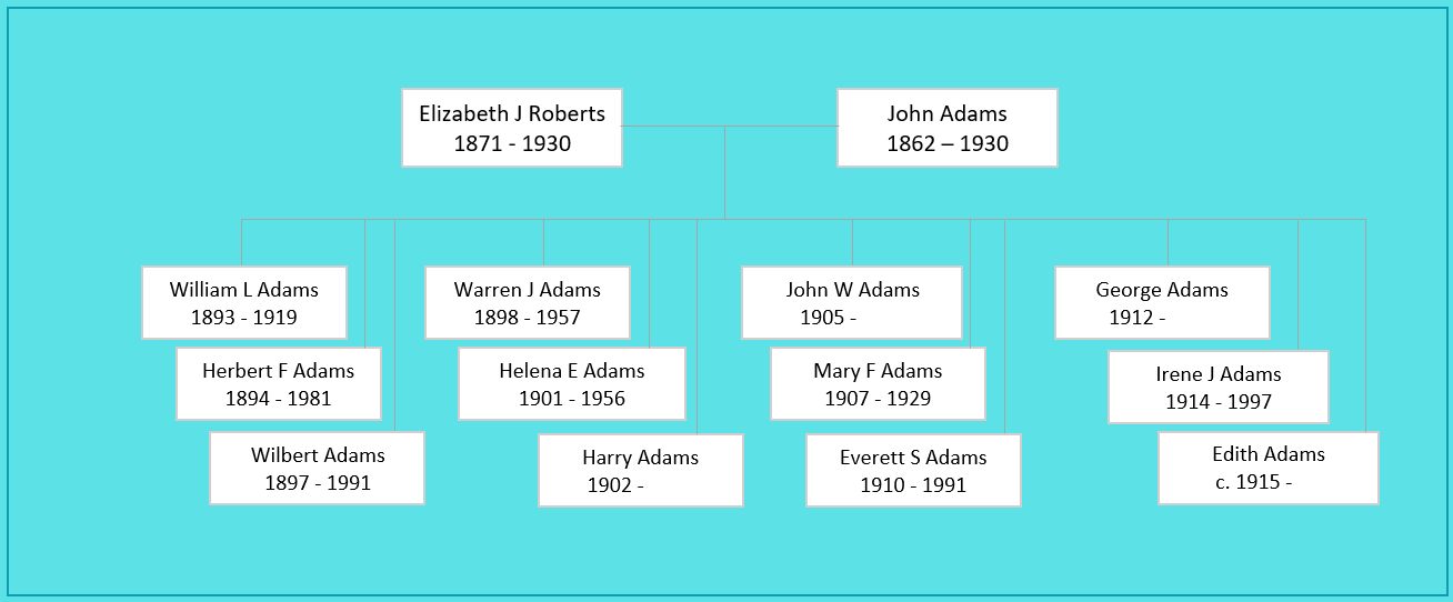 Elizabeth J Roberts Family