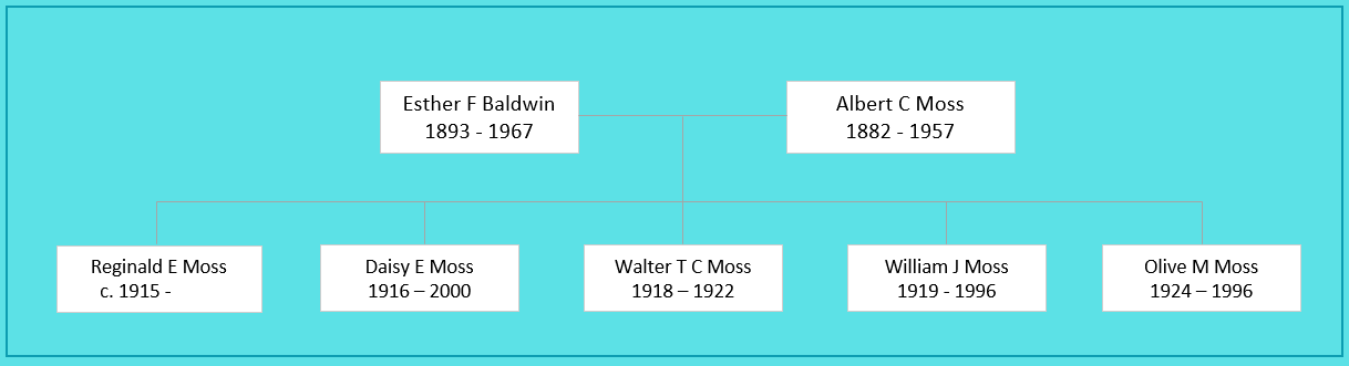 Esther F Baldwin (1893) Family